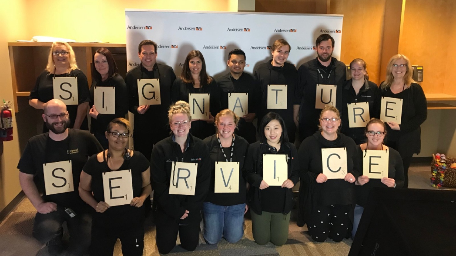 call center agents at a renewal by andersen sales center talking to potential homeowners to be able to book an appointment