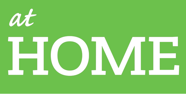 at Home enewsletter features window and door information and education, home improvement tips, recipes, lifestyle and design content, and more