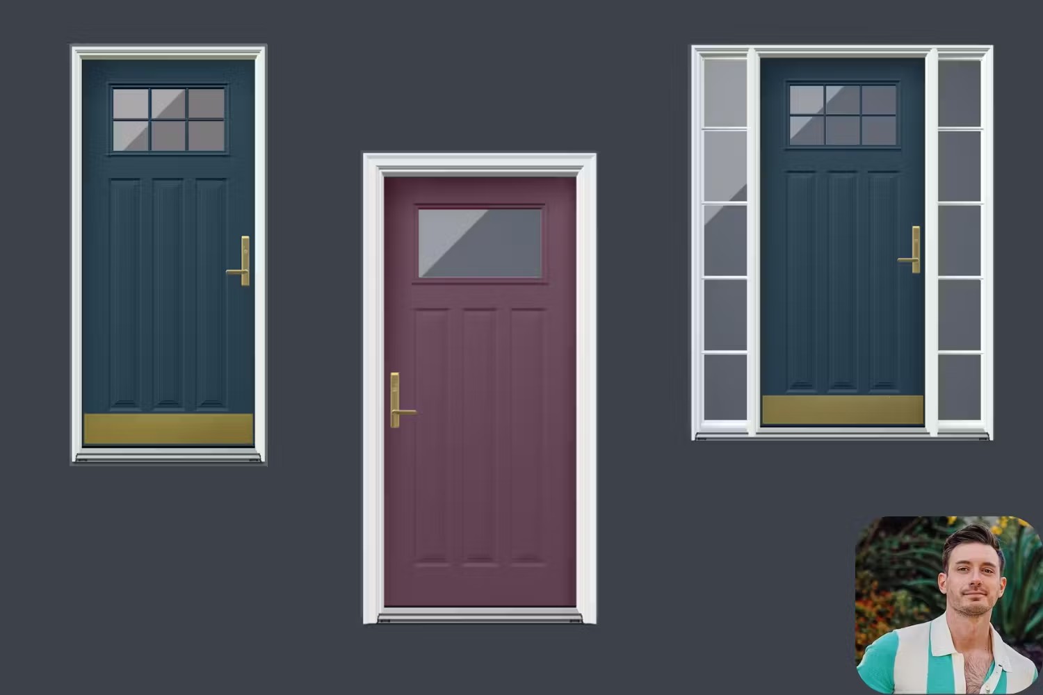 View thumbnail for the Harbor collection. The Ensemble™ Entry Door designer collection offers a range of customizable options to suit any design preference from classic to contemporary. Each door is crafted to elevate curb appeal and add value to your home.