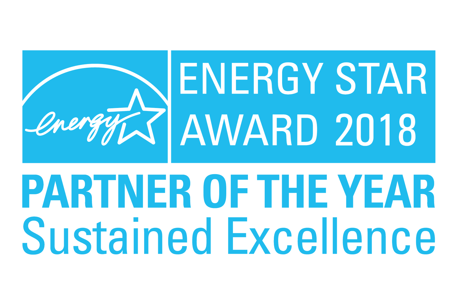 Energy Star Partner of the year 2018 : Sustained Excellence Renewal by Andersen