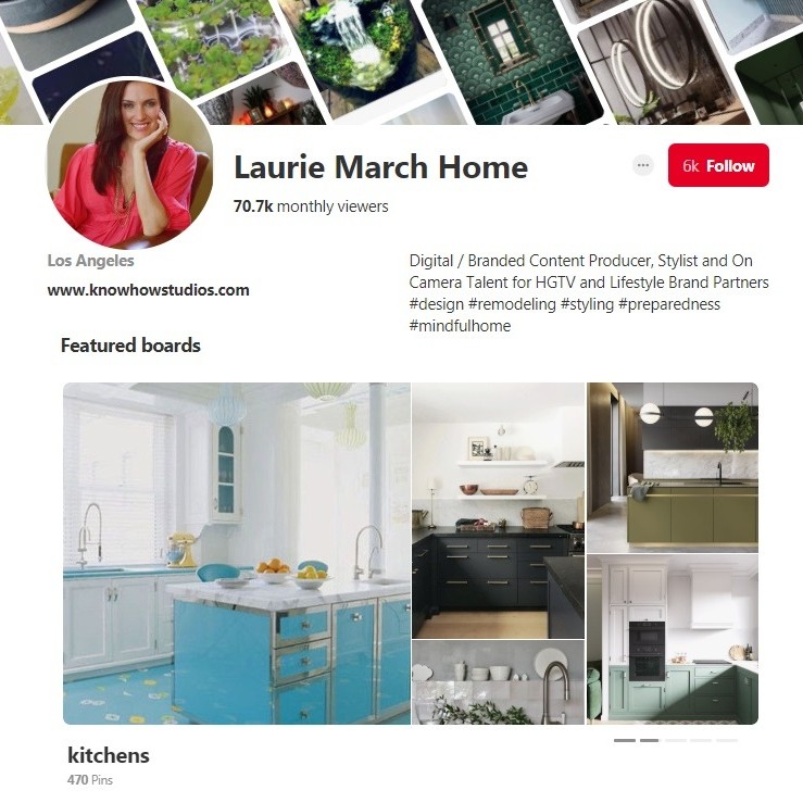 Get inspired with Laurie March on her social channels!