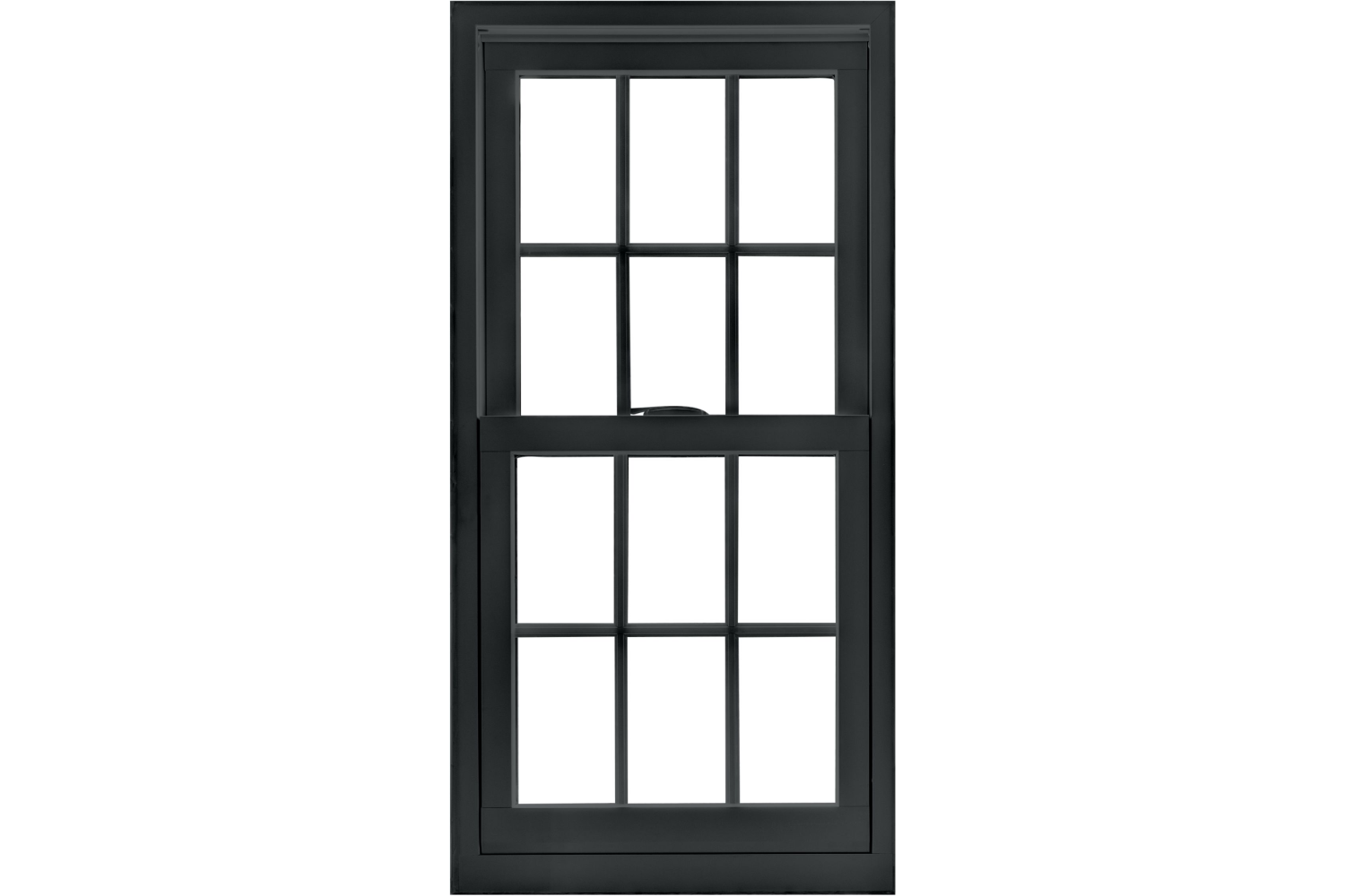 Double Hung Window black