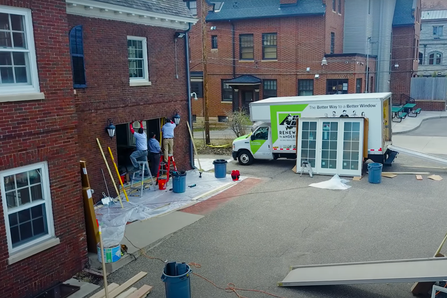 RbA of the Greater Twin Cities donated and installed 56 energy-efficient windows